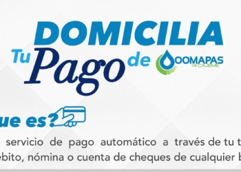 RECUERDA QUE PUEDES DOMICILIAR TU TARJETA BANCARIA PARA HACER TU PAGO DE AGUA