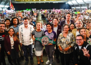 TODO MÉXICO SE DA CUENTA QUE ESTAMOS MEJOR CON LA TRANSFORMACIÓN: CLAUDIA SHEINBAUM
