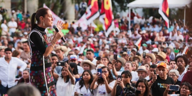 Que se oiga en Guerrero, que se oigan en todo México y que se oiga en todo el mundo, no hay marcha atrás en la Cuarta Transformación: Claudia Sheinbaum desde Chilpancingo, Guerrero