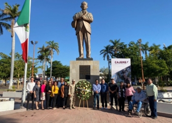 GOBIERNO MUNICIPAL CONMEMORA EL 53 ANIVERSARIO LUCTUOSO DE LÁZARO CÁRDENAS DEL RÍO