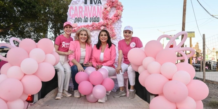 CELEBRAN 11° CARAVANA POR LA VIDA EN CONMEMORACIÓN AL DÍA MUNDIAL DE LA LUCHA CONTRA EL CÁNCER DE MAMA