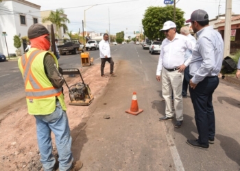 SUPERVISA LAMARQUE CANO QUE LAS OBRAS SE CONCLUYAN CON LIMPIEZA Y CALIDAD