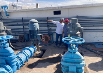 SE REALIZÓ EVALUACIÓN DE CAMPO POR PROBLEMÁTICA DE PRESIÓN DE AGUA EN ALGUNOS SECTORES DEL SUR DE LA CIUDAD