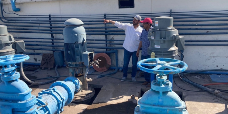 SE REALIZÓ EVALUACIÓN DE CAMPO POR PROBLEMÁTICA DE PRESIÓN DE AGUA EN ALGUNOS SECTORES DEL SUR DE LA CIUDAD