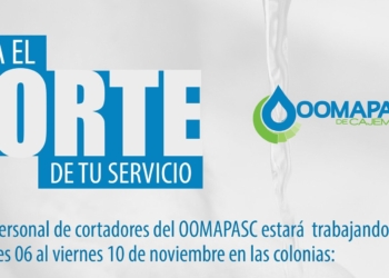 AGUAS!!! DEUDORES DE AGUA, SE VIENE EL CORTE PARA USTEDES: OOMAPAS DE CAJEME