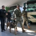 REALIZAN SSPM Y MARINA OPERATIVO CON BINOMIO CANINO EN LA CENTRAL DE AUTOBUSES