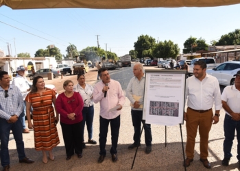 SIGUEN LAS OBRAS EN CAJEME: AHORA EN QUETCHEHUECA