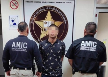 CAPTURA AMIC A PROBABLE ASESINO DE CHOFER DE PLATAFORMA DIGITAL DE CIUDAD OBREGON