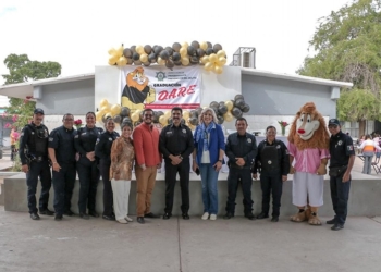 CULMINAN MÁS DE 100 ALUMNAS Y ALUMNOS EL PROGRAMA DARE DE LA SSPM EN LA CAJEME