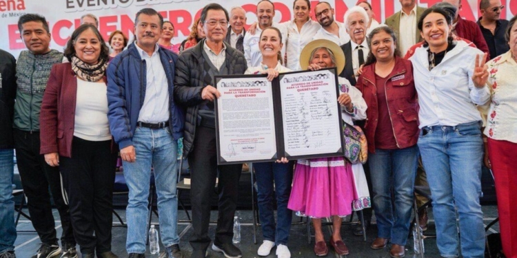 LA DEMOCRACIA ES EL PODER DEL PUEBLO: CLAUDIA SHEINBAUM
