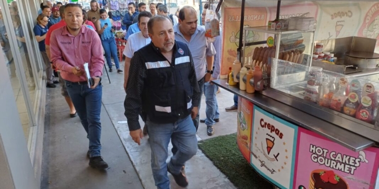 REALIZA GOBIERNO MUNICIPAL OPERATIVO DE PREVENCIÓN EN EL PRIMER CUADRO DE LA CIUDAD