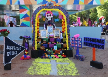 PARTICIPA SSPM EN EXPOSICIÓN DE ALTARES POR EL DÍA DE MUERTOS 2023