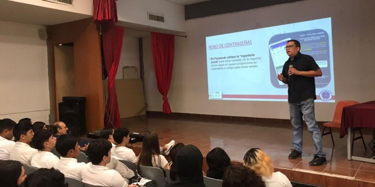 SECRETARÍA DE SEGURIDAD PÚBLICA PROMUEVE CULTURA DE LA PAZ EN PLANTELES EDUCATIVOS DE CAJEME