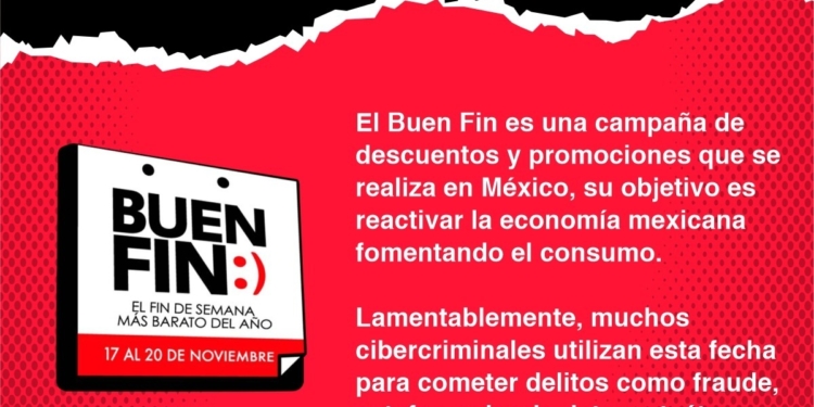 COMPARTE UNIDAD CIBERNÉTICA DE SONORA RECOMENDACIONES PARA COMPRAS SEGURAS DURANTE EL BUEN FIN
