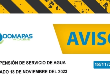 YA SE COMIENZAN LOS TRABAJOS EN TUBERÍA SANITARIA, QUE CAUSARA SUSPENCIÓN DE AGUA A MEDIA CIUDAD