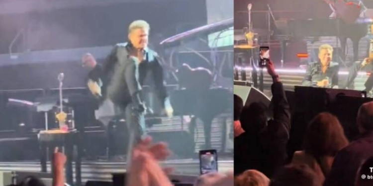LUIS MIGUEL SE CAE EN PLENA PRESENTACIÓN EN VIVO EN LA CDMX