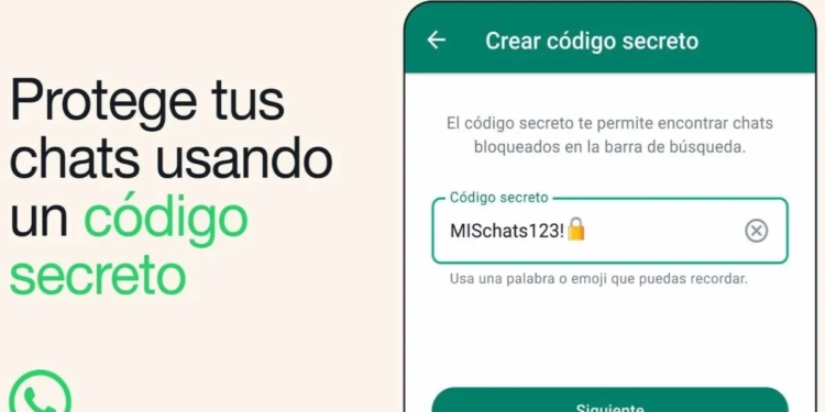 WHATSAPP AHORA PERMITE PROTEGER CONVERSACIONES CON UN CÓDIGO SECRETO