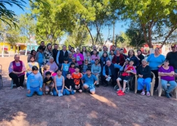 RECUPERAN PARQUE EN LA COLONIA NUEVA PALMIRA, LLEVARON EL PROGRAMA DE LIMPIEZA ‘JUNTOS POR CAJEME’