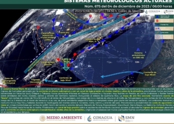 FRENTE FRÍO 13 SEGUIRÁ GENERANDO LLUVIAS FUERTES Y HELADAS EN GRAN PARTE DEL PAÍS