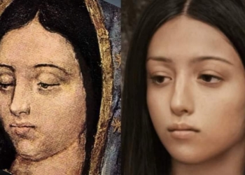 REVELAN ROSTRO DE LA VIRGEN DE GUADALUPE REALIZADO CON INTELIGENCIA ARTIFICIAL