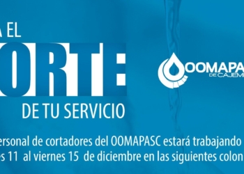 AGUAS!!! DEUDORES DE AGUA, SE VIENE EL CORTE PARA USTEDES: OOMAPAS DE CAJEME