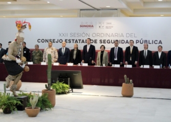 PRESENTA CONSEJO ESTATAL DE SEGURIDAD PÚBLICA DE SONORA RESULTADOS Y AVANCES DE LA ESTRATEGIA PARA LA CONSTRUCCIÓN DE LA PAZ