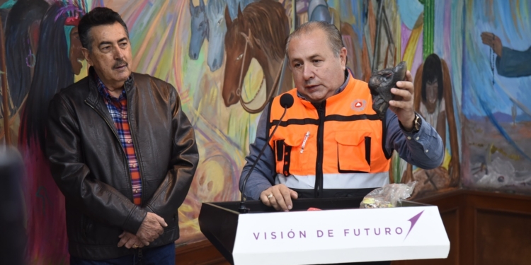 TRABAJA PROTECCIÓN CIVIL MUNICIPAL EN OPERATIVO SOBRE PIROTECNIA