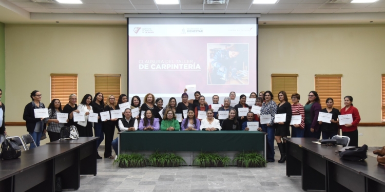 CLAUSURA INSTITUTO CAJEMENSE DE LA MUJER EL TALLER DE CARPINTERÍA