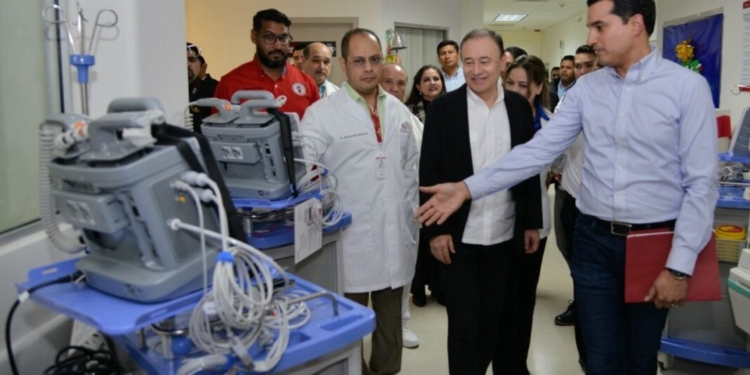 REALIZA GOBERNADOR DURAZO INVERSIÓN DE 39 MDP EN EQUIPAMIENTO MÉDICO EN ISSSTESON