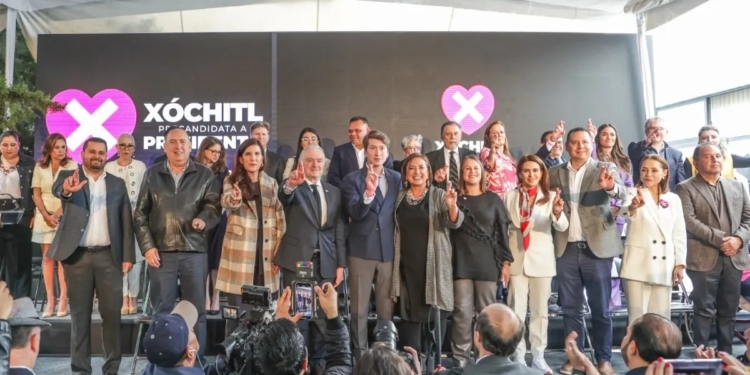 XÓCHITL GÁLVEZ INTEGRA EQUIPO DE PRECAMPAÑA CON MARGARITA ZAVALA, RUBÉN MOREIRA, SANTIAGO CREEL Y MÁS
