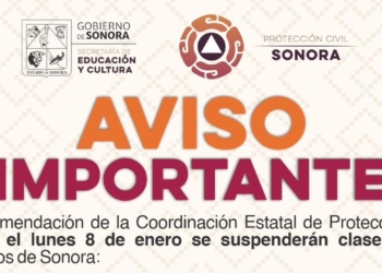 ANUNCIA SEC SONORA SUSPENSIÓN DE CLASES POR LAS BAJAS TEMPERATURAS EN 17 MUNICIPIOS DE LA ENTIDAD