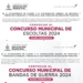 INVITA GOBIERNO MUNICIPAL A CONCURSOS DE ESCOLTA Y BANDA DE GUERRA