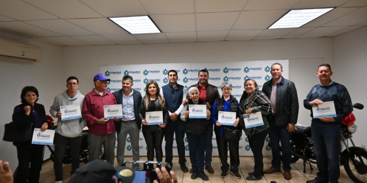 GANAN PÀGANDO SU RECIBO DE AGUA USUARIOS CUMPLIDOS DEL OOMAPAS DE CAJEME