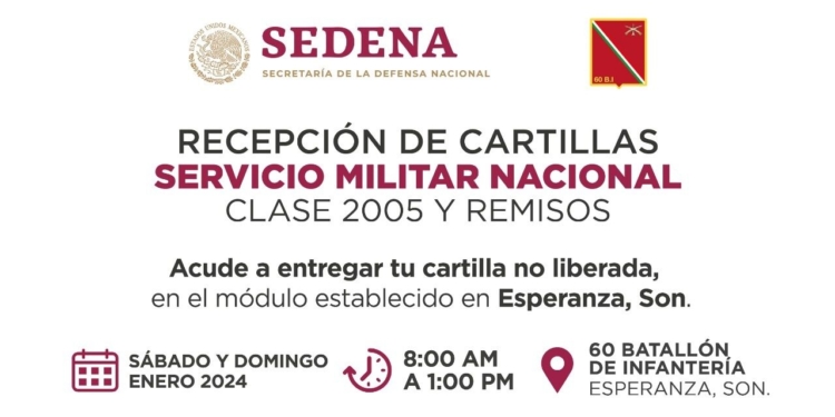 LLAMA JMR A JÓVENES PARA RECEPCIÓN DE CARTILLAS NO LIBERADAS