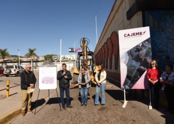 INICIA OBRA DE PAVIMENTACIÓN EN 300 Y 5 DE FEBRERO