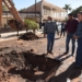 SUPERVISA PRESIDENTE ATENCIÓN A DRENAJES Y FUGAS DE AGUA EN COLONIA SOCHILOA
