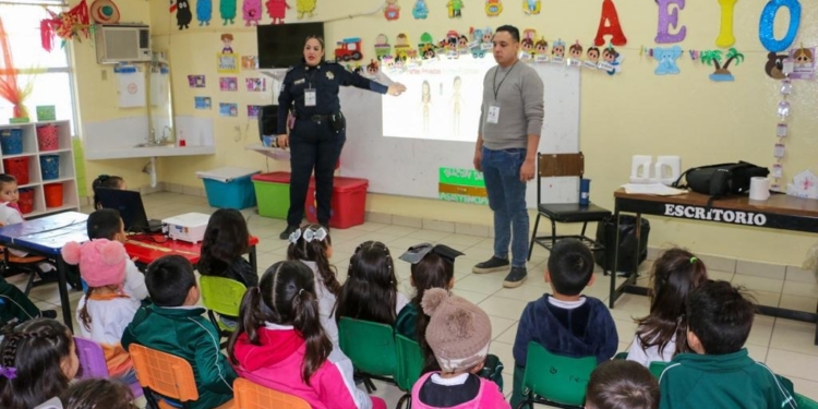 TRABAJA SSPM EN IMPARTICIÓN DE PLÁTICAS A NIÑAS Y NIÑOS PARA PREVENCIÓN DE ABUSO SEXUAL INFANTIL