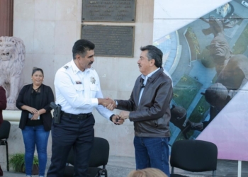 ENTREGA PRESIDENTE MUNICIPAL TRES PATRULLAS NUEVAS, DRON Y EQUIPO DE CÓMPUTO A SSPM