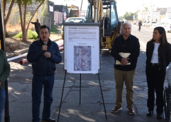 INICIA LAMARQUE CANO OBRA DE PAVIMENTACIÓN E INFRAESTRUCTURA HIDROSANITARIA EN CALLE OTANCAHUI