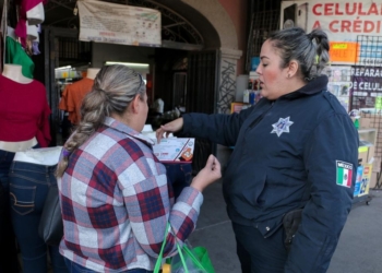 TRABAJA POLICÍA MUNICIPAL EN DIFUSIÓN DE PROGRAMAS PREVENTIVOS GRATUITOS