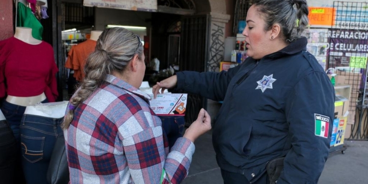 TRABAJA POLICÍA MUNICIPAL EN DIFUSIÓN DE PROGRAMAS PREVENTIVOS GRATUITOS