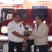 ENTREGA PRESIDENTE MUNICIPAL UNIDAD EXTINTORA AL DEPARTAMENTO DE BOMBEROS