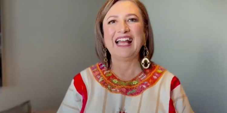XÓCHITL GÁLVEZ RETA A SHEINBAUM A DEBATE