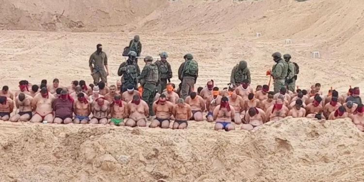 EN PLENO INVIERNO, ISRAEL LIBERA A DETENIDOS PALESTINOS DESNUDOS: ONU