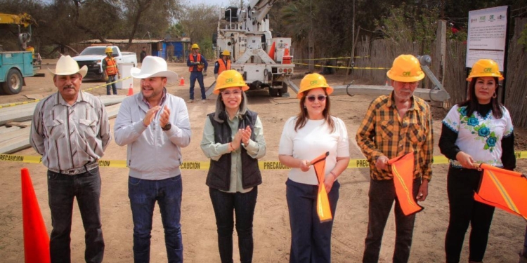 ARRANCA GOBIERNO DE SONORA OBRA DE ELECTRIFICACIÓN EN PÓTAM, GUAYMAS