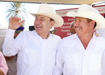 GOBERNADOR DURAZO ENTREGA OBRA Y EQUIPAMIENTO PARA EL DESARROLLO PESQUERO PARA LA JUSTICIA AL PUEBLO YAQUI