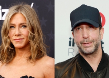 JENNIFER ANISTON Y DAVID SCHWIMMER SE REENCUENTRAN EN ANUNCIO DEL SUPER BOWL 2024