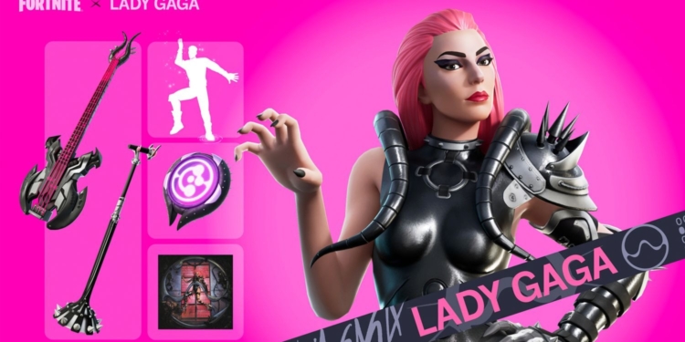 LADY GAGA SE UNIRÁ A LA TEMPORADA 2 DE FORTNITE FESTIVAL