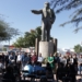 CONMEMORAN EL 218 ANIVERSARIO DEL NATALICIO DE BENITO JUÁREZ