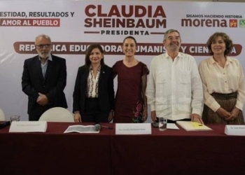 VAMOS A HACER DE MÉXICO UNA POTENCIA EDUCATIVA, CIENTÍFICA Y DE LA CULTURA: CLAUDIA SHEINBAUM